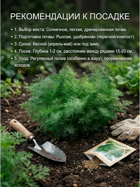 Укроп Борей семена 